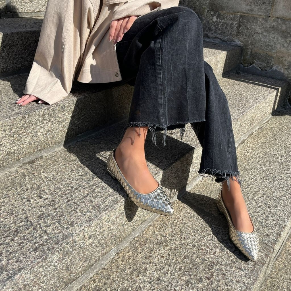 COPENHAGEN SHOES REAL VIBES Ballerinas 371 PLATINO