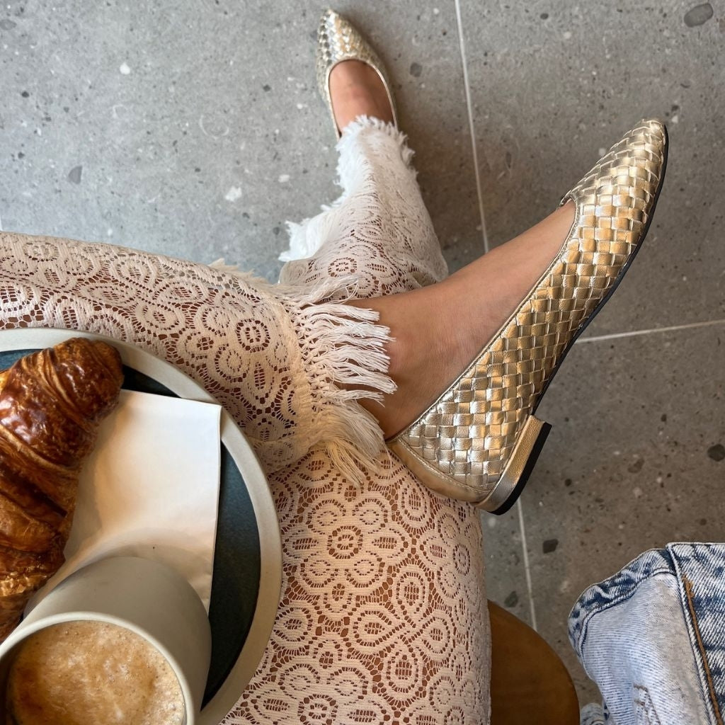 COPENHAGEN SHOES REAL VIBES Ballerinas 371 PLATINO