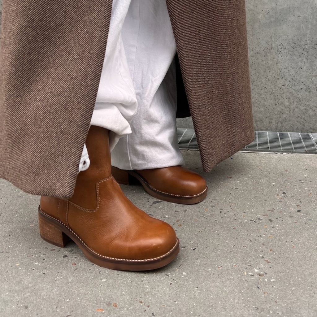 COPENHAGEN SHOES SAY MORE - BROWN/TAN Stiefel 125 TAN