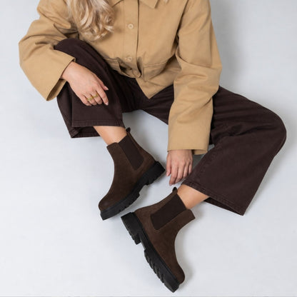 COPENHAGEN SHOES STEP IN S Stiefel 0018 DK BROWN