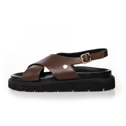 COPENHAGEN SHOES SUMMERTIME Sandalen 0018 DK BROWN