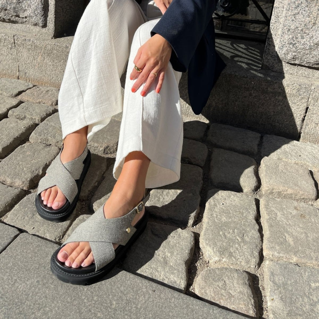 COPENHAGEN SHOES SUMMERTIME Sandalen 0741 GREY DENIM