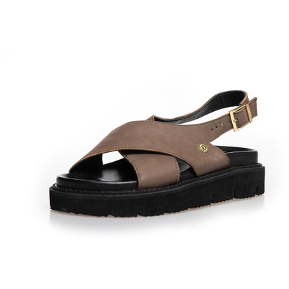 COPENHAGEN SHOES SUMMERTIME Sandalen 1203 DK TAUPE (ARMY)