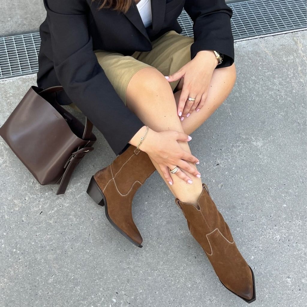 COPENHAGEN SHOES THE COUTURE WALK S. Stiefel 0134 TOBACCO