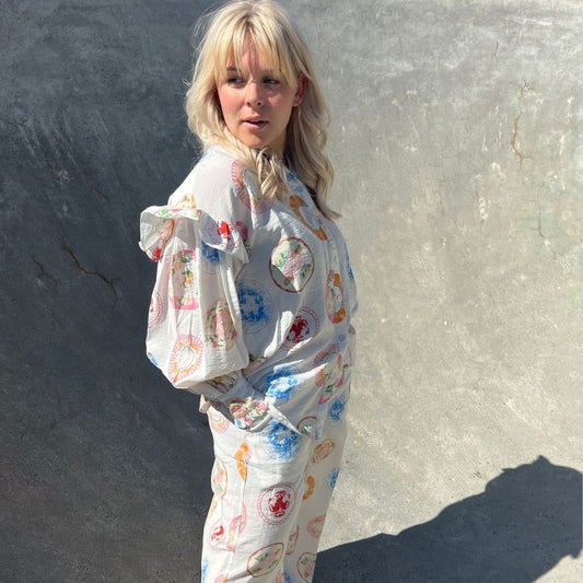 STORIES FROM THE ATELIER by COPENHAGENSHOES THE PALM SHIRT SHIRT 440 MULTI PRINT