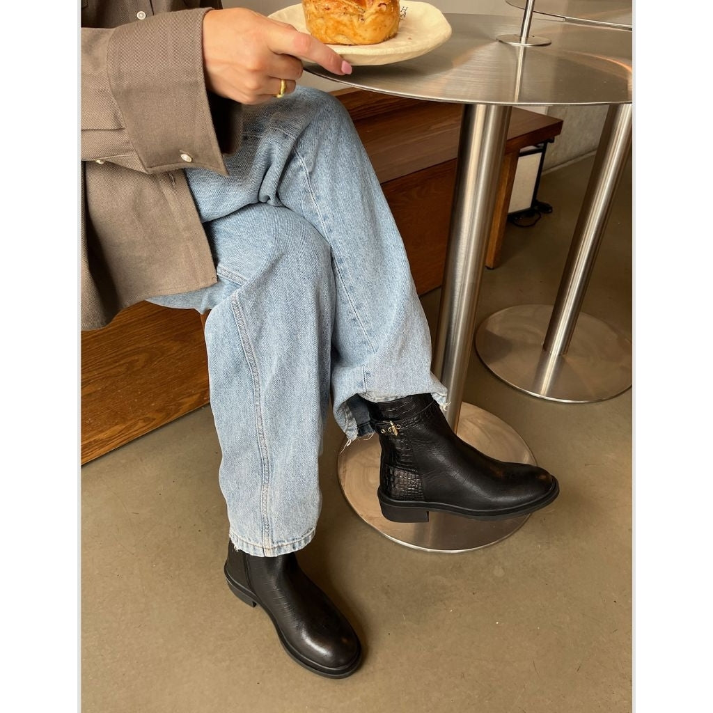 COPENHAGEN SHOES THE REAL ENERGY Stiefel 0001 BLACK