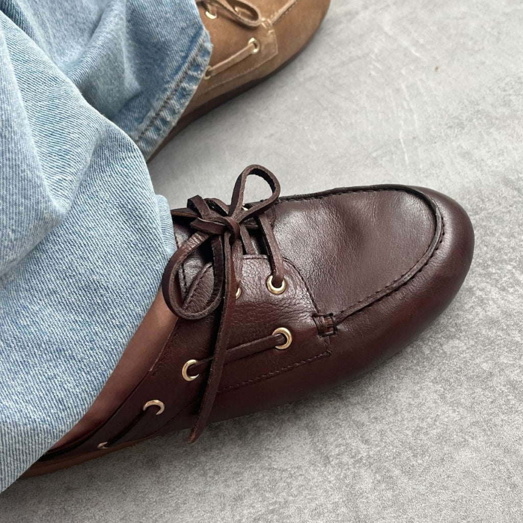 COPENHAGEN SHOES THE REAL MOVE L. Mules 0012 BROWN