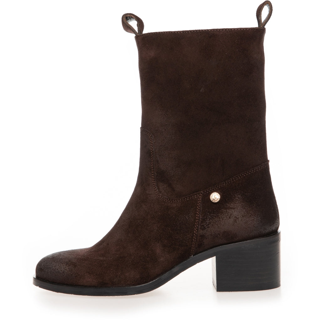 COPENHAGEN SHOES THE REAL WALKING SUEDE Stiefel 0012 BROWN