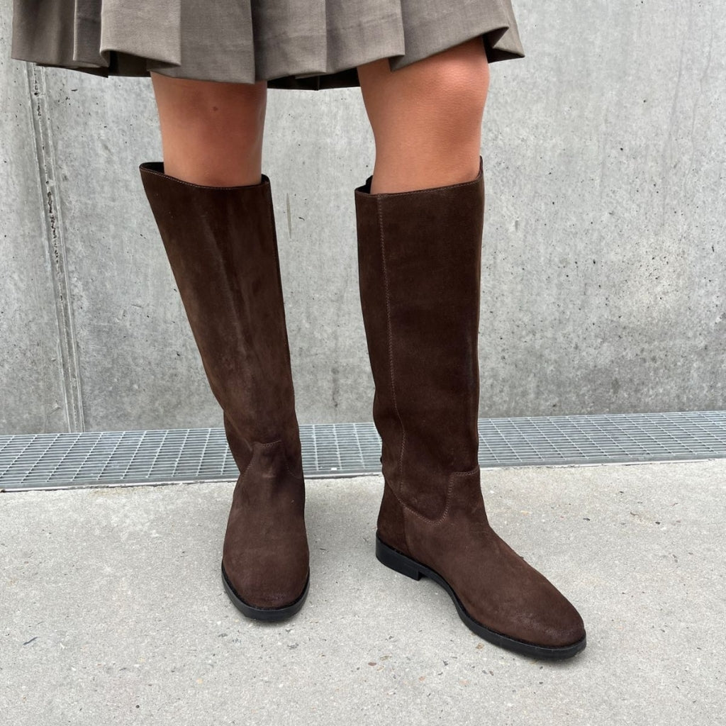 COPENHAGEN SHOES THE SPUND BOOT Long boot 0018 DK BROWN