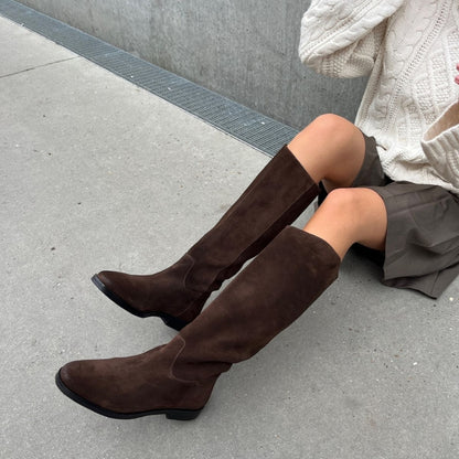 COPENHAGEN SHOES THE SPUND BOOT Long boot 0018 DK BROWN