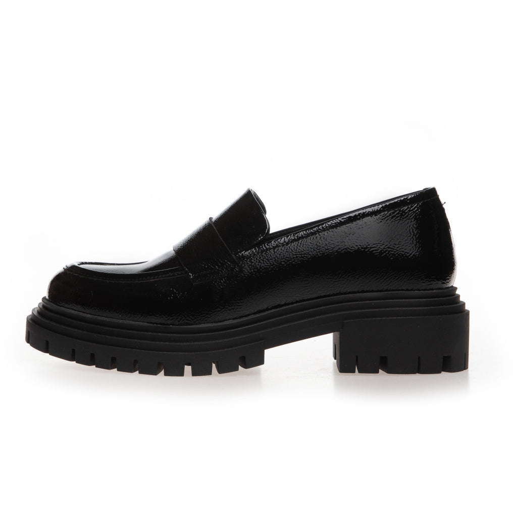 COPENHAGEN SHOES THE STREETS PATENT Loafer 0011 BLACK PATENT