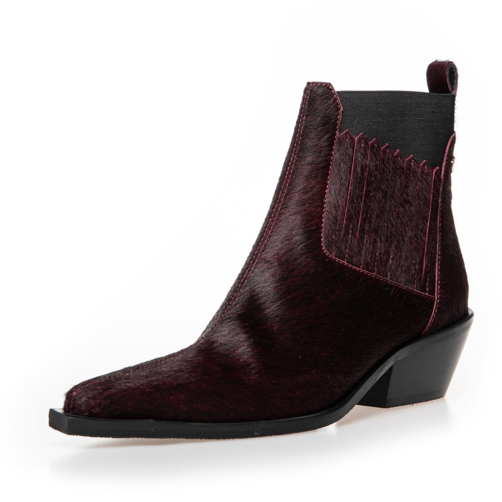 COPENHAGEN SHOES THE WALKING BOOT - HAIR Stiefel 2222 BORDEAUX