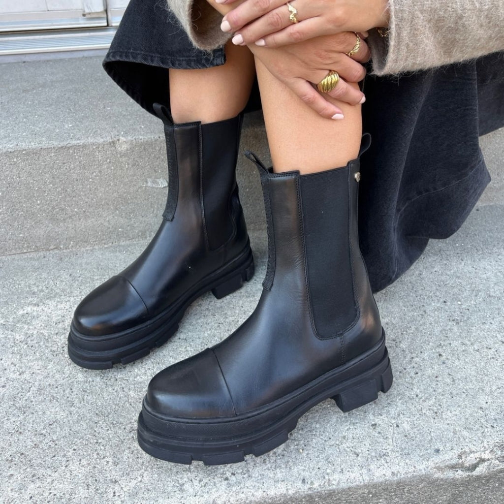COPENHAGEN SHOES YOU AND ME MID Stiefel 0001 BLACK