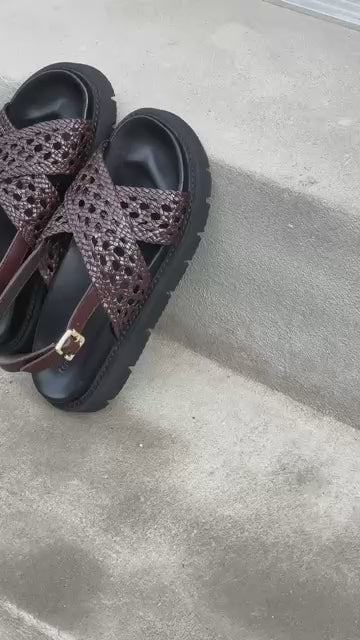 COPENHAGEN SHOES SUMMERTIME F. Sandalen 0018 DK BROWN