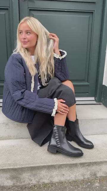 COPENHAGEN SHOES THE FASHION LOVE Stiefel 0001 BLACK