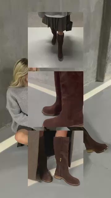 COPENHAGEN SHOES I DO ICONIC HIGH Long boot 042 CHOCOLATE