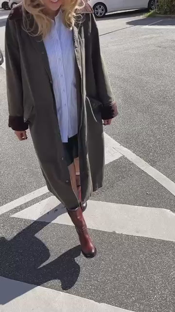 COPENHAGEN SHOES MY GOOD VIBES DK BROWN Long boot 00091 DARK BROWN (DOE)