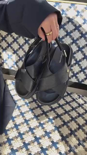 COPENHAGEN SHOES SUMMERTIME Sandalen 001 Black