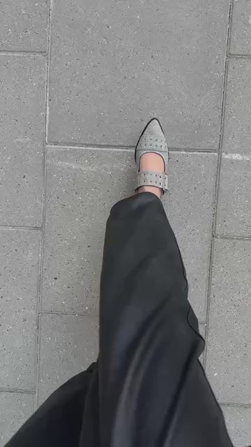 COPENHAGEN SHOES PASSION MOVE-DENIM Ballerinas 0028 GREY