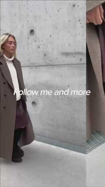 COPENHAGEN SHOES FOLLOW ME AND MORE S. Long boot 004 Dark brown
