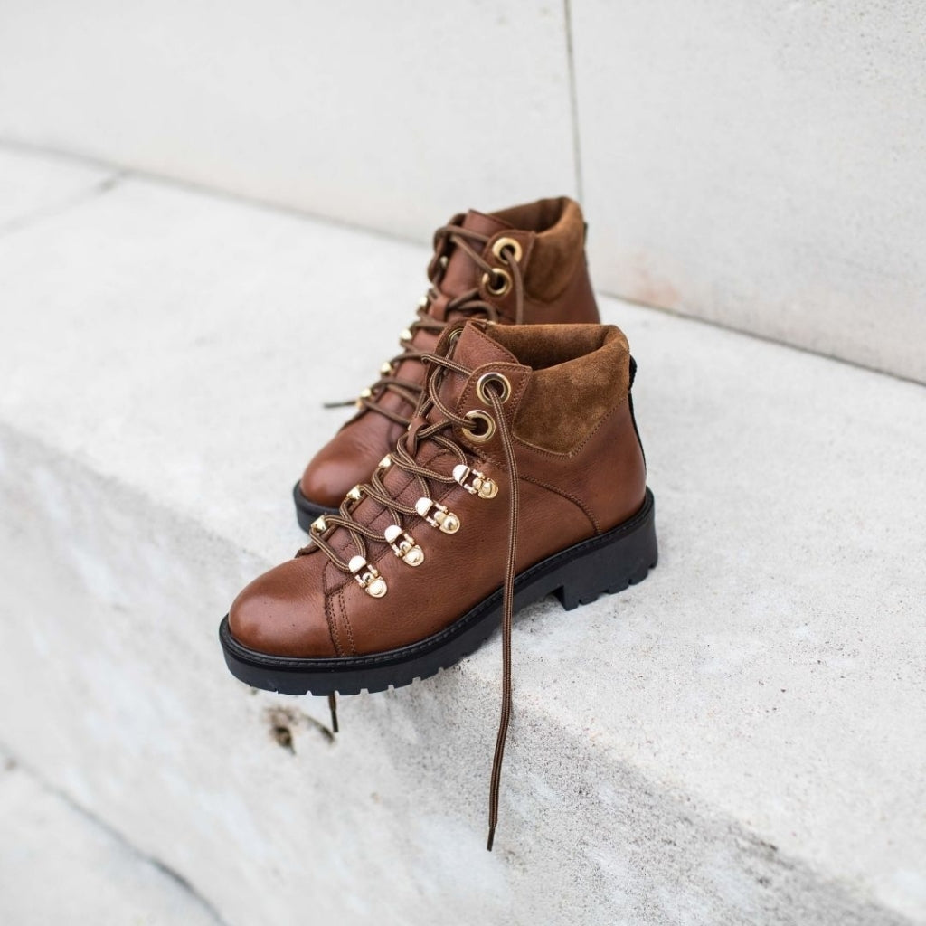 COPENHAGEN SHOES POP Stiefel 112 Cognac