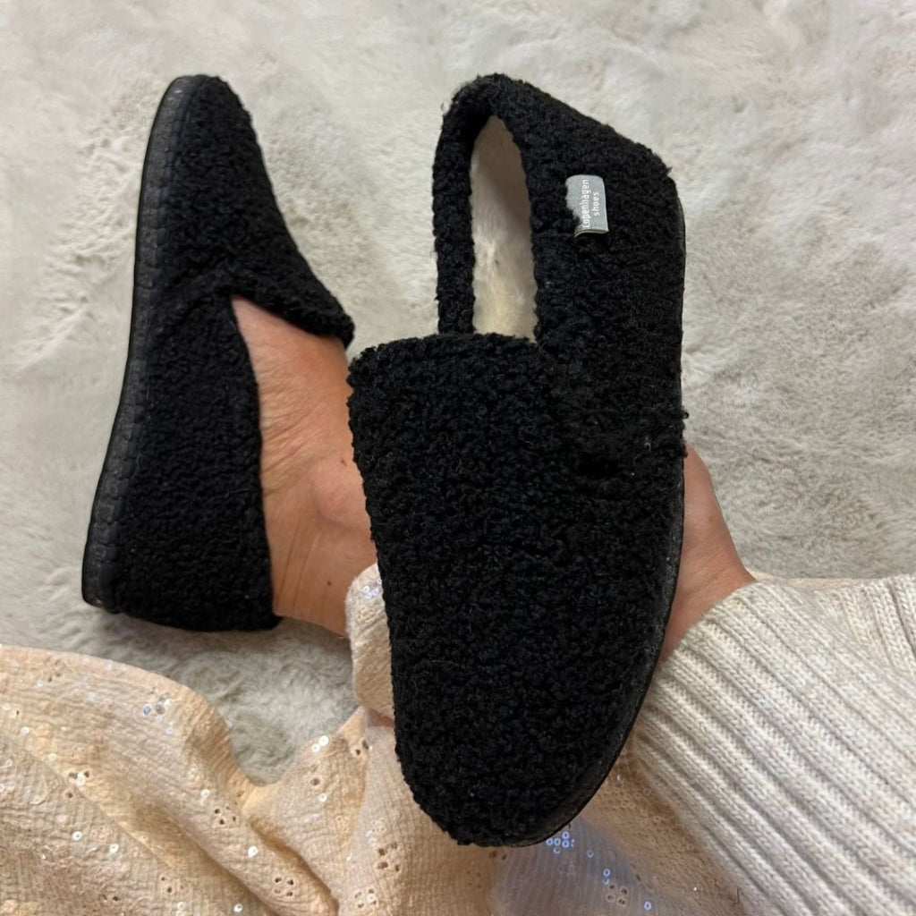 COPENHAGEN SHOES SNOW Hausschuhe 0001 BLACK